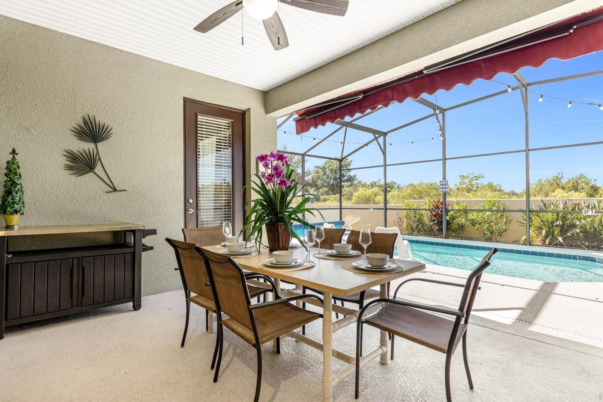 Luxury 4Br Home - Private Pool Bbq - Near Disney Kissimmee Dış mekan fotoğraf